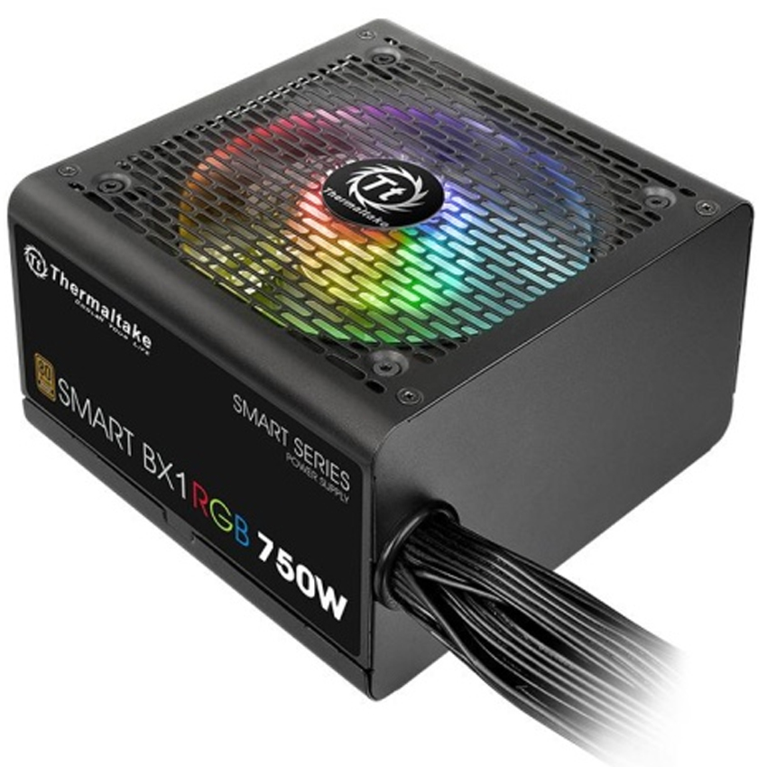 Fuente Thermaltake 750w Smart Bx1 Rgb 80 Plus Bronze